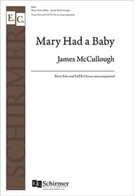 Mary Had a Baby SATB choral sheet music cover Thumbnail